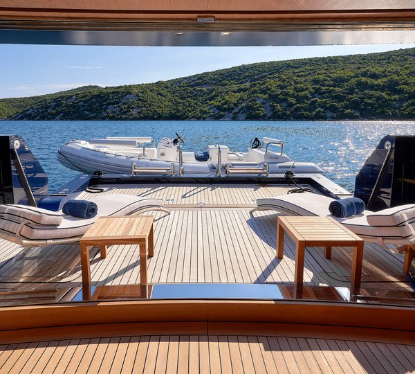 Yacht REVE D'OR By Sanlorenzo - Swim Platform And Tender