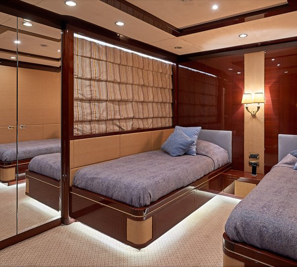 Yacht REVE D'OR By Sanlorenzo - Twin Cabin