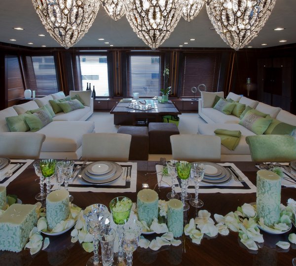 Dining Room And Saloon On The Upper Deck