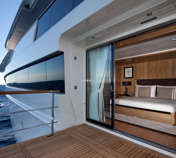 Double Guest Stateroom With Sliding Doors And Private Terrace