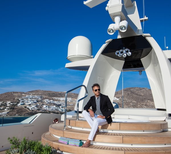 Enjoying The View Near The Jacuzzi