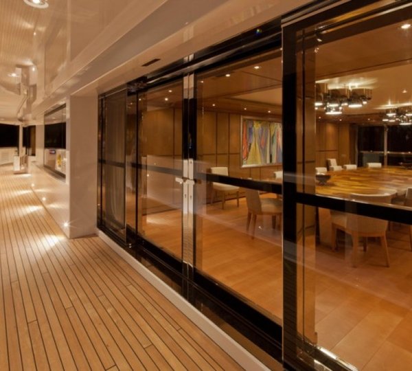 Formal Dining Area By Night