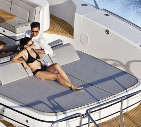 Taking In The Sun On The Large Sunpads