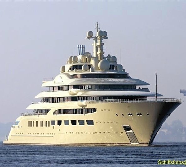 The 156m Yacht DILBAR