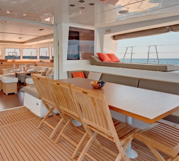 Inside Aboard Yacht AMAZING