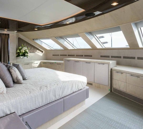 The 37m Yacht EDESIA - On deck master stateroom