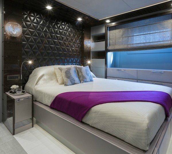 The 37m Yacht EDESIA - Double guest cabin lower deck