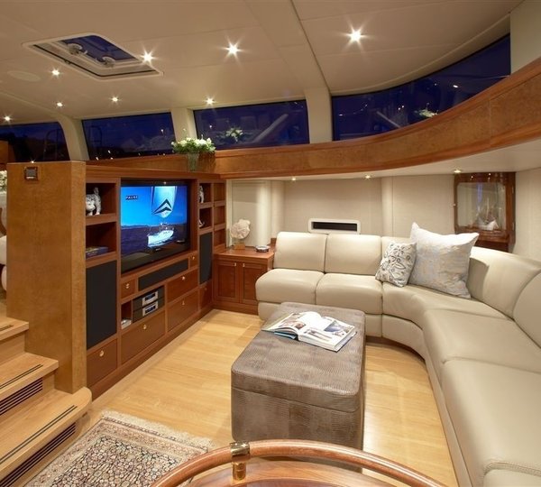 Screening: Yacht CINDERELLA IV's Lower Saloon Pictured