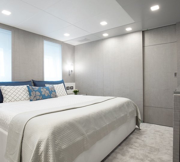 The 43m Yacht H - Guest cabin