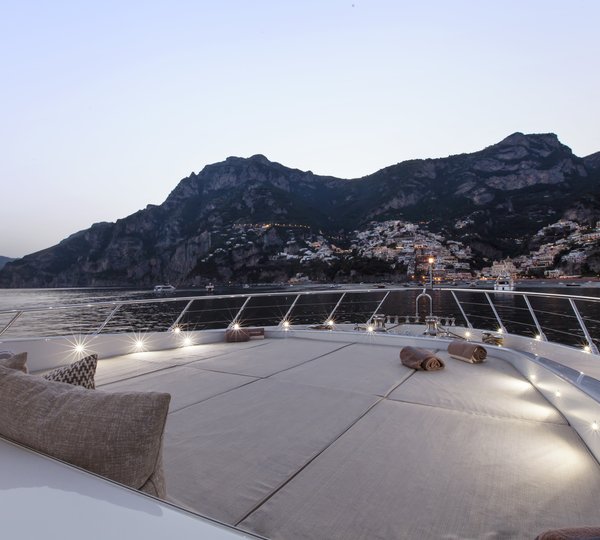 Sunbeds Aboard Yacht APRICITY