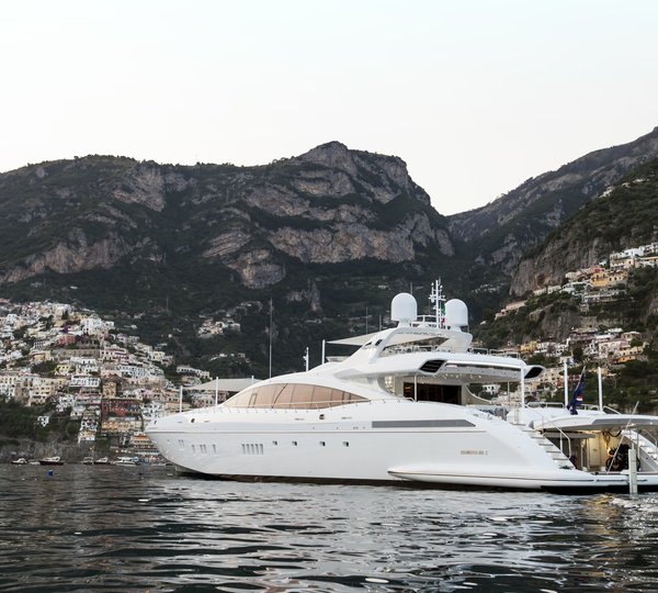 Ship's Tender Storage Open On Board Yacht APRICITY