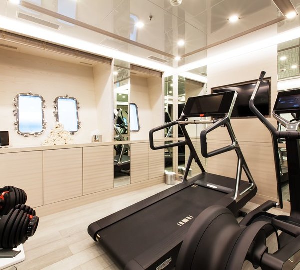Gymnasium Aboard Yacht APRICITY