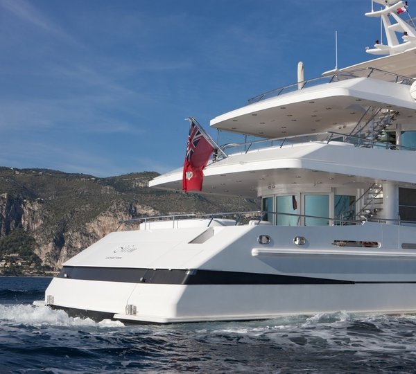 Deck Aspect Aboard Yacht LA TANIA