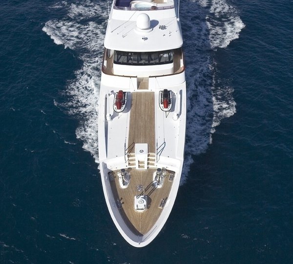 The 50m Yacht DOUBLE TROUBLE