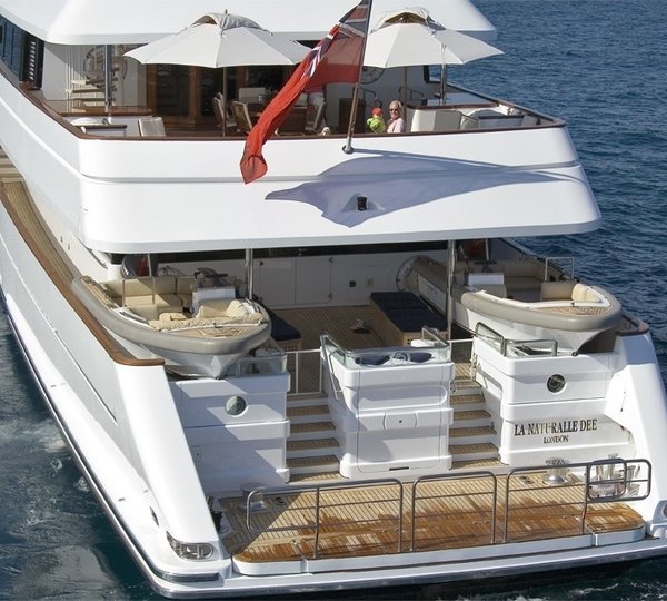 The 50m Yacht DOUBLE TROUBLE