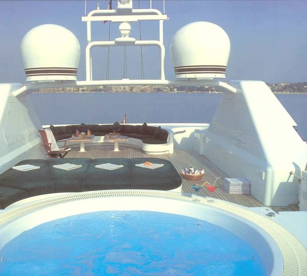 The 50m Yacht DOUBLE TROUBLE