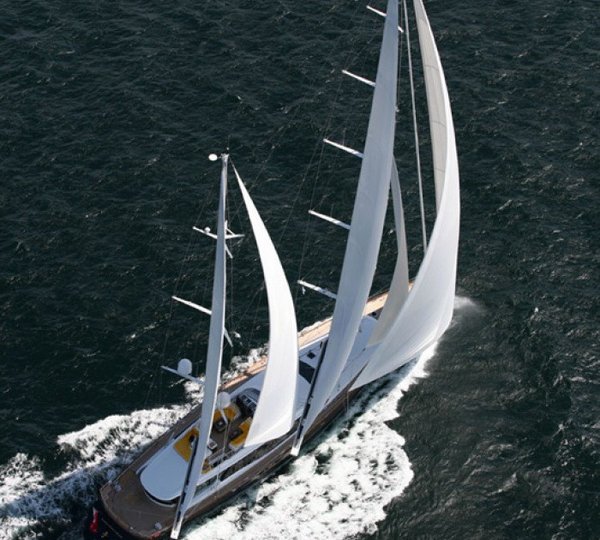 From Above Aspect On Yacht Q