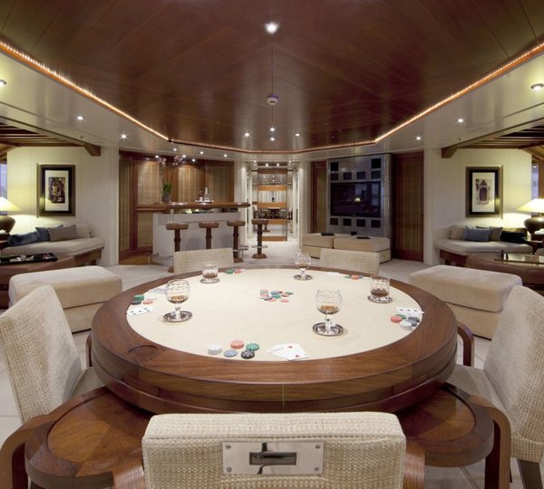 Vista Lounging Aboard Yacht SARAH