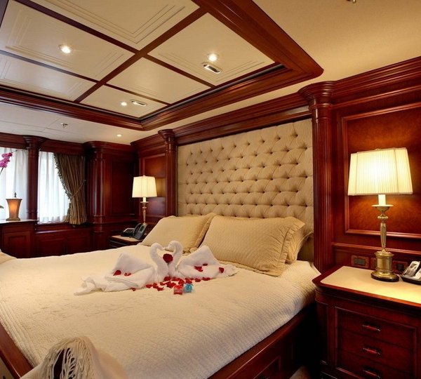Main Master Cabin On Yacht NOMAD