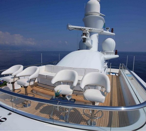 Observance Deck On Yacht NOMAD