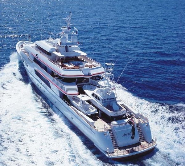 From Above Aspect: Yacht NOMAD's Cruising Captured