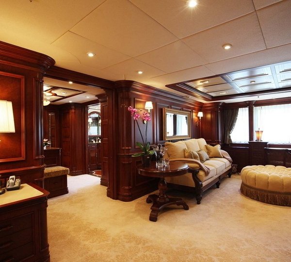 Main Master Lounging On Yacht NOMAD