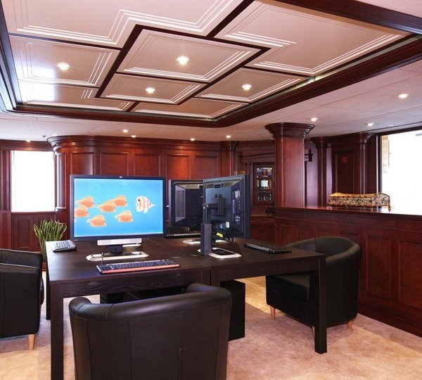 Entertainment Centre On Yacht NOMAD
