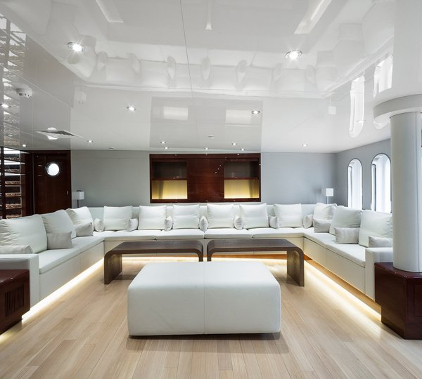 Premier Saloon Aboard Yacht ENIGMA XK