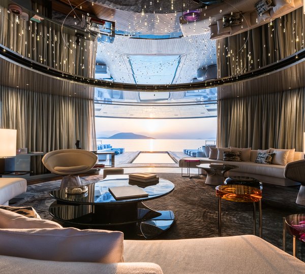 Inside Aboard Yacht SAVANNAH