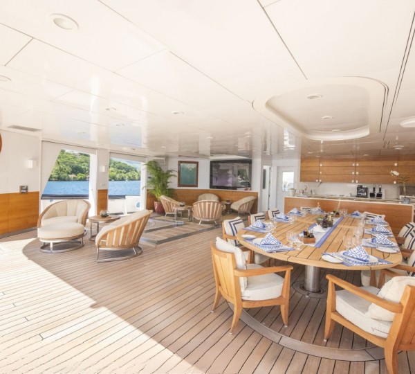 Exterior Relaxation Area With Dining