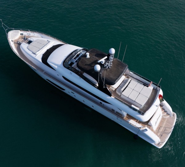 Aerial View Of The Yacht