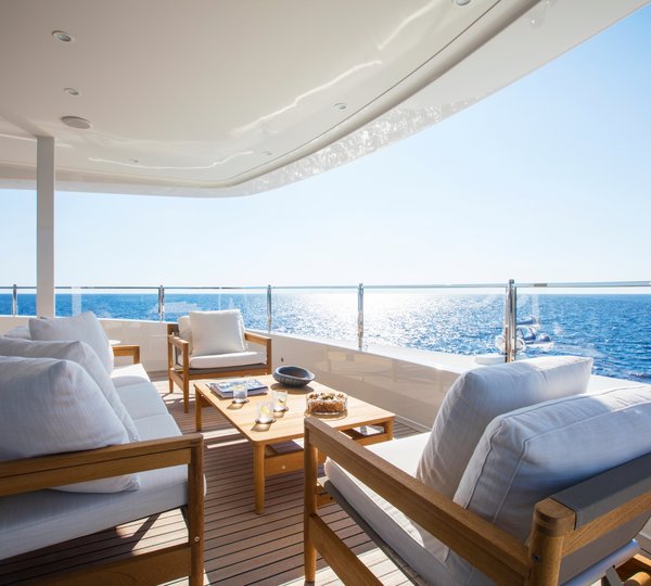 Aft Deck Seating Area