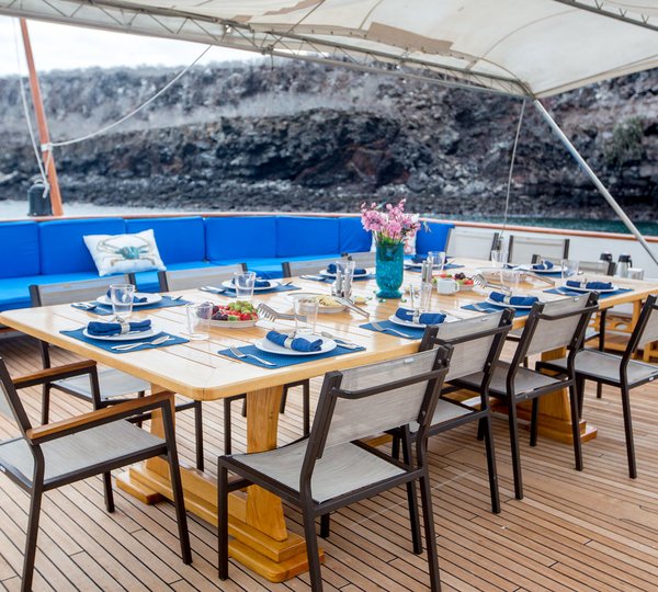 Alfresco Dining Aft Deck