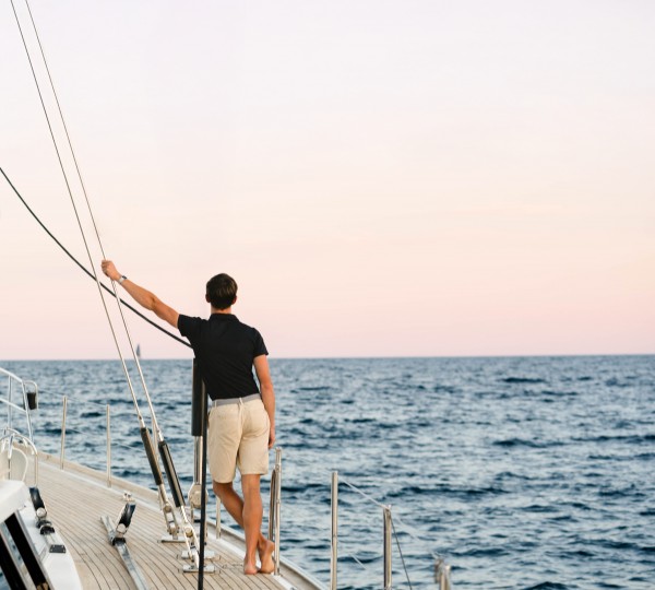 Enjoying The Views From On Deck