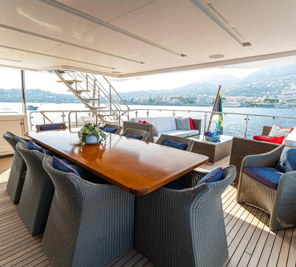 Dining On Bridge Deck