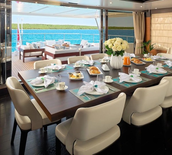 Dining On Bridge Deck