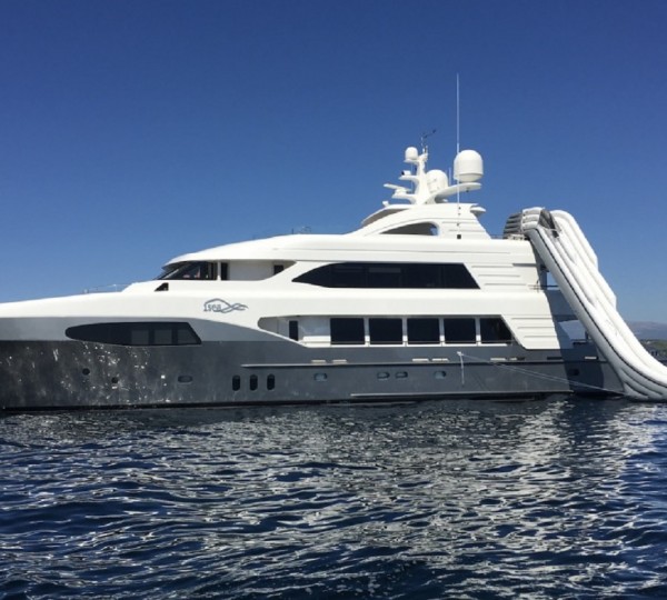 Water toys - slide set up