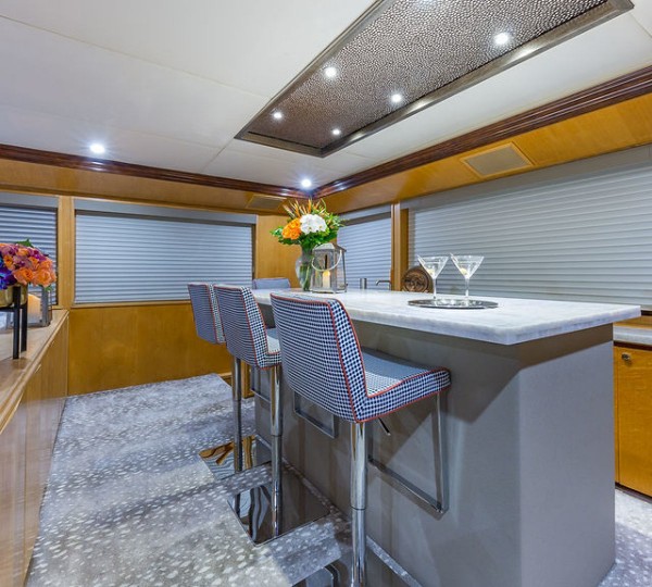 ALEXANDRA JANE Interior - Main Salon Bar