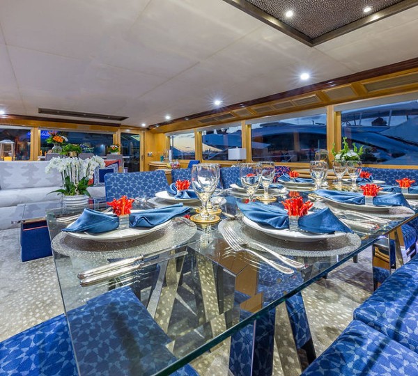 ALEXANDRA JANE Interior - Main Salon Dining