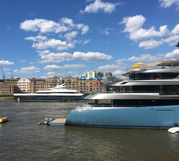 Abeking & Rasmussen Yacht Aviva And Elandess In London