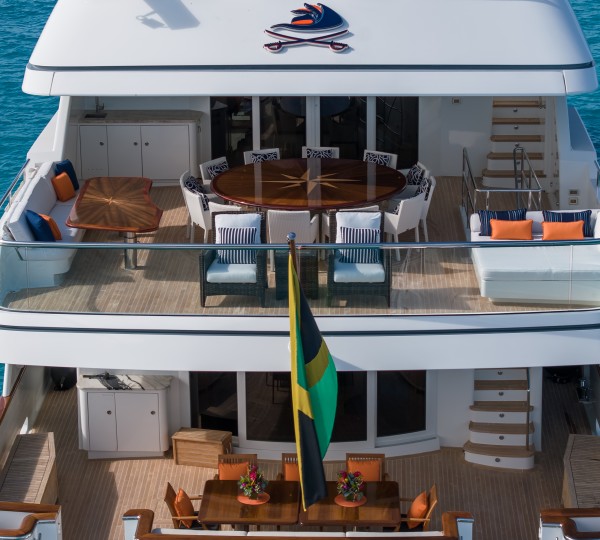 Bridge And Aft Deck Aerial View Aft