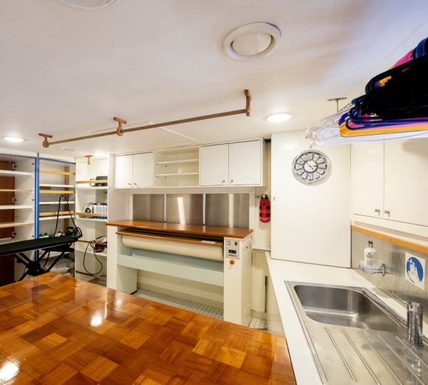 Cloth Washing And Drying Area