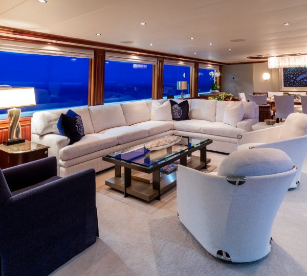 Comfortable Main Salon Seating