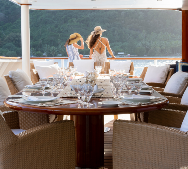 Exterior Dining With Sea Views