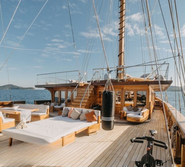 Exterior Relaxation Area With Gym