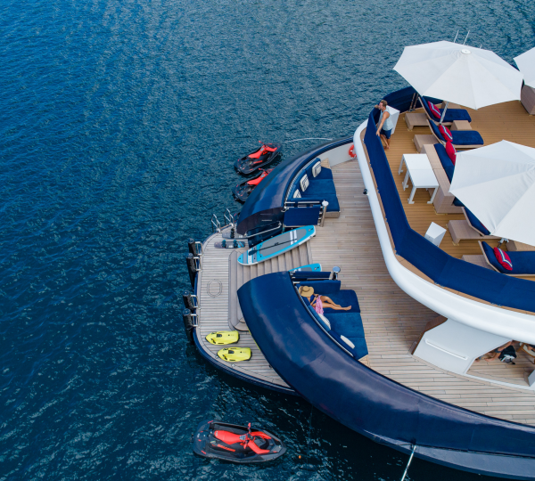 Foredeck Relaxation Area With Sea Views