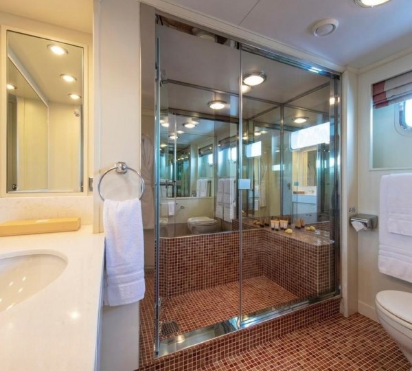 Guest Washroom With Bath Area