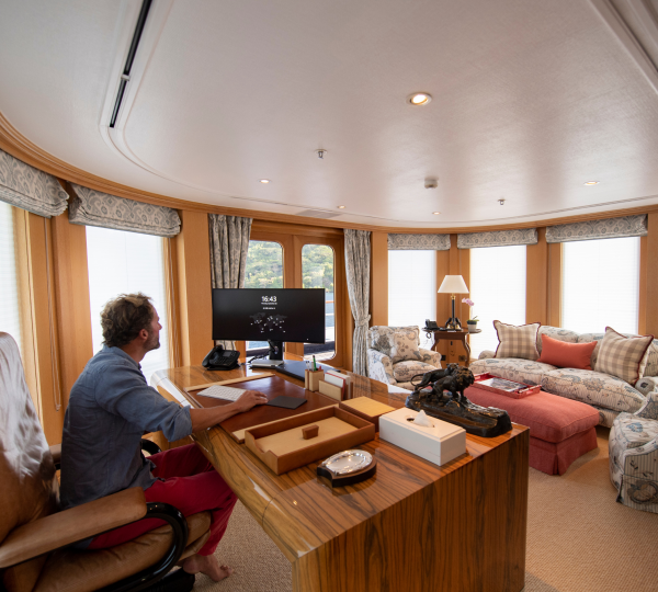 Interior Executive Office With Sea Views