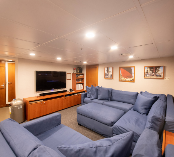 Interior Relaxation Area With Entertainment