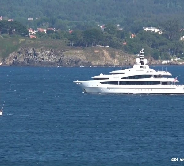 Lady Christina Departure From Marina Coruna